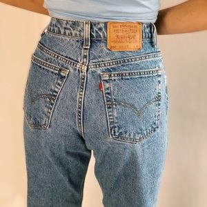 REAL vintage straight leg levis jeans